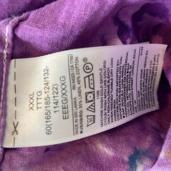 handmade tie dye unisex XXXL 3X camp shirt rainbow galaxy - Picture 10 of 10